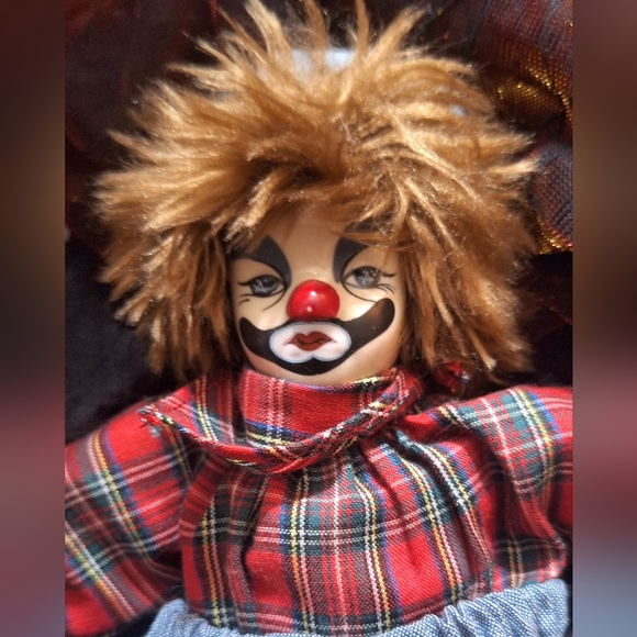 Vintage porcelain clown - Picture 1 of 5